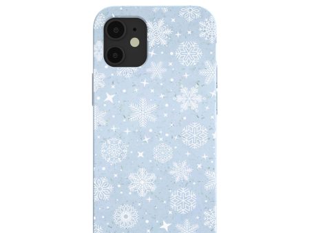 Powder Blue Let it Snow iPhone 12 Mini Case Cheap