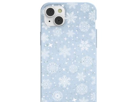 Powder Blue Let it Snow iPhone 14 Plus Case Online