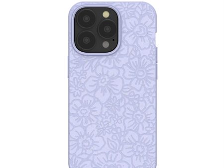 Lavender Flowerbed iPhone 13 Pro Case Online Sale