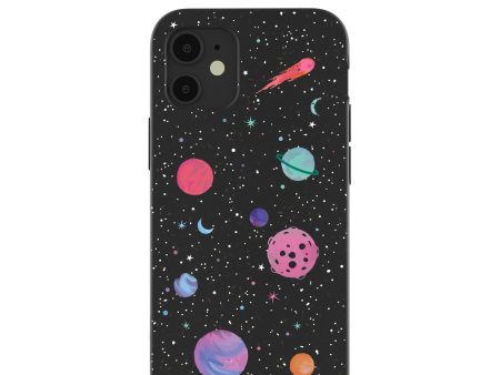 Black Cosmos iPhone 12 Mini Case on Sale