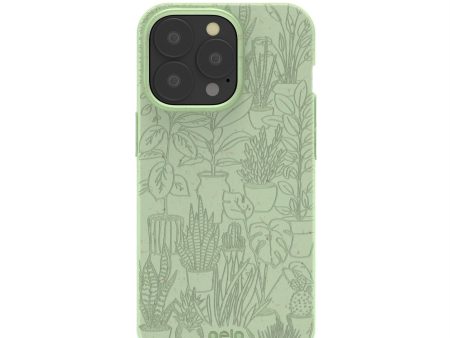 Sage Green Green Oasis iPhone 13 Pro Case For Discount