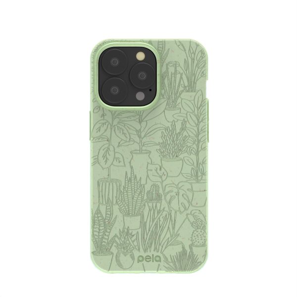 Sage Green Green Oasis iPhone 13 Pro Case For Discount