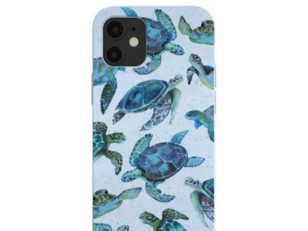 Powder Blue Underwater iPhone 12 Mini Case For Cheap