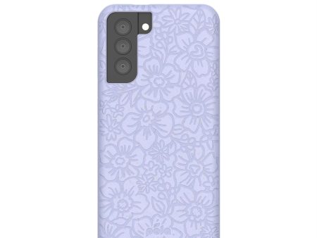 Lavender Flowerbed Samsung Galaxy S21 Case Fashion