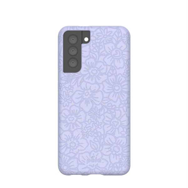 Lavender Flowerbed Samsung Galaxy S21 Case Fashion