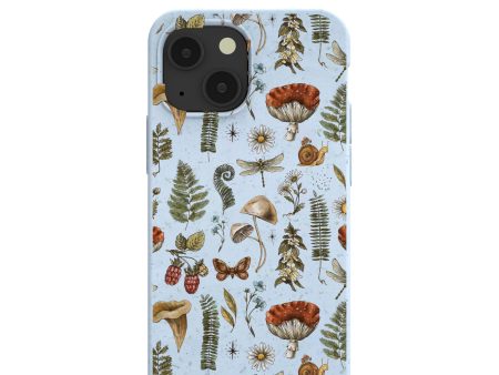 Powder Blue Nature walks iPhone 13 Mini Case For Discount