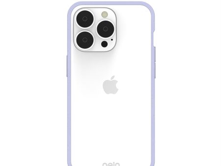 Clear iPhone 13 Pro Case with Lavender Ridge Hot on Sale