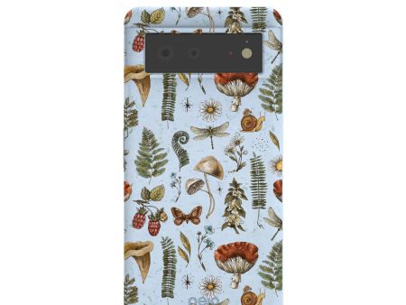 Powder Blue Nature walks Google Pixel 6 Case Online now