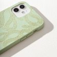 Sage Green Snaky Samsung Galaxy S21 Case Hot on Sale