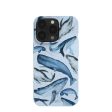 Powder Blue Whales iPhone 13 Pro Case For Sale