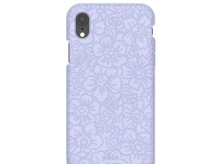 Lavender Flowerbed iPhone XR Case For Discount