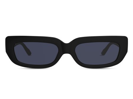 San Fran Slim Sunglasses in Black For Sale