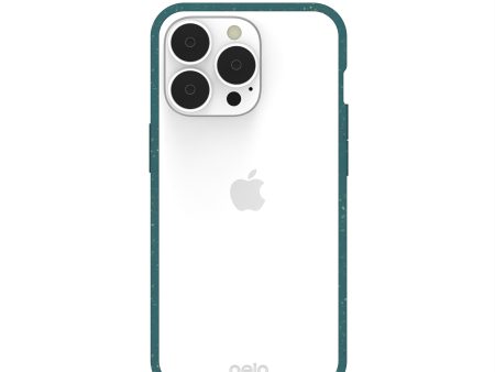 Clear iPhone 13 Pro Case with Green Ridge Supply