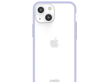 Clear iPhone 13 Mini Case with Lavender Ridge Sale