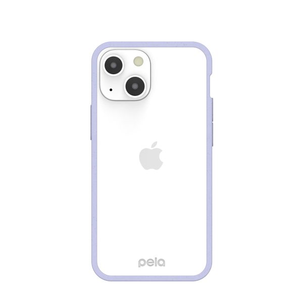 Clear iPhone 13 Mini Case with Lavender Ridge Sale