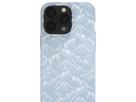 Powder Blue Snowy Mountains iPhone 13 Pro Case Sale