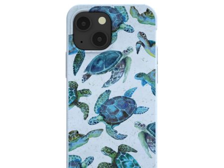 Powder Blue Underwater iPhone 13 Mini Case For Sale