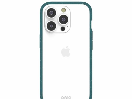 Clear iPhone 14 Pro Case with Green Ridge Supply