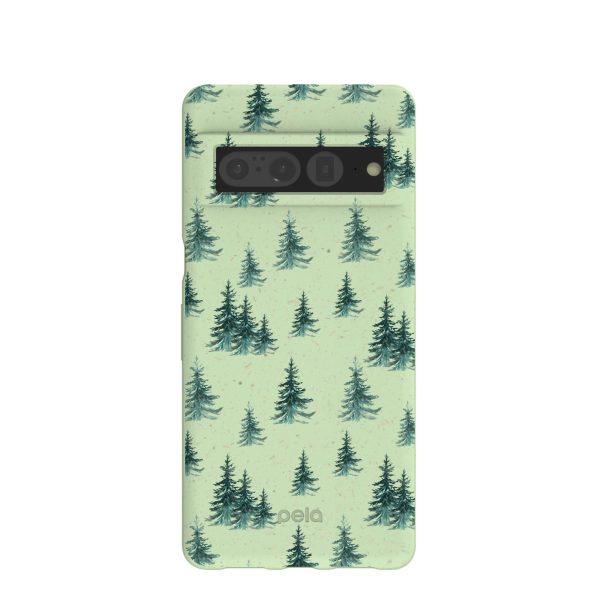 Sage Green Pine Season Google Pixel 7 Pro Case Online Sale