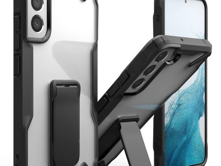 Samsung Galaxy S22 Plus Back Cover Case | Fusion X Stand - Black Sale