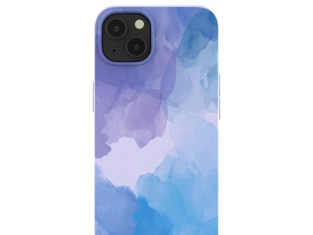 Lavender Blue Reflections iPhone 13 Case For Sale