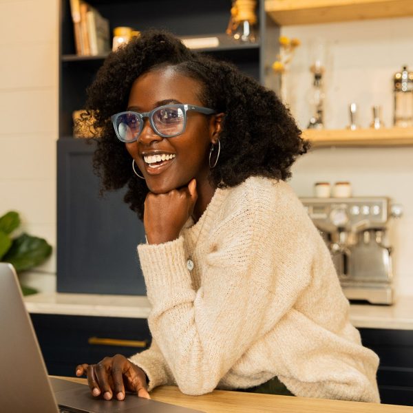 Bonito Blue Light Glasses in Gravity Grey Supply