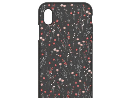 Black Night Garden iPhone XR Case Sale