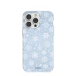 Powder Blue Let it Snow iPhone 14 Pro Max Case Cheap