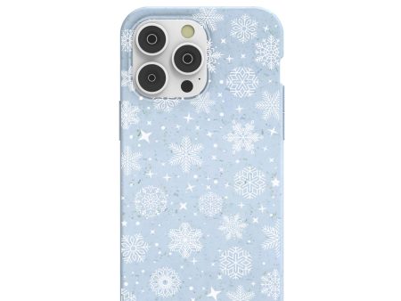 Powder Blue Let it Snow iPhone 14 Pro Max Case Cheap