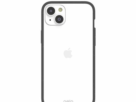 Clear iPhone 14 Plus Case with Black Ridge Hot on Sale