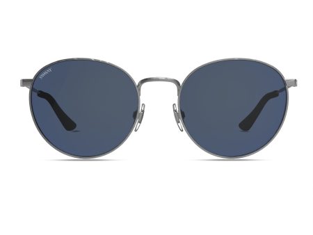 Santorini Rounds Sunglasses in Silver Online Hot Sale