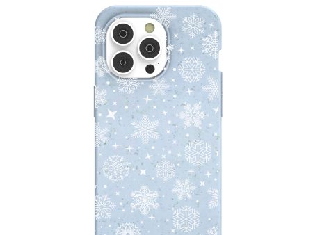 Powder Blue Let it Snow iPhone 14 Pro Case For Sale