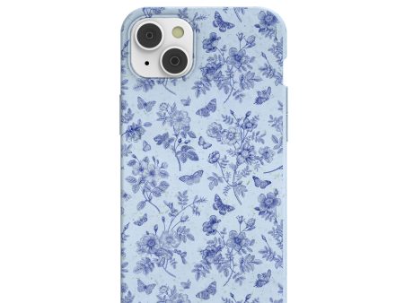 Powder Blue Porcelain iPhone 14 Plus Case Supply