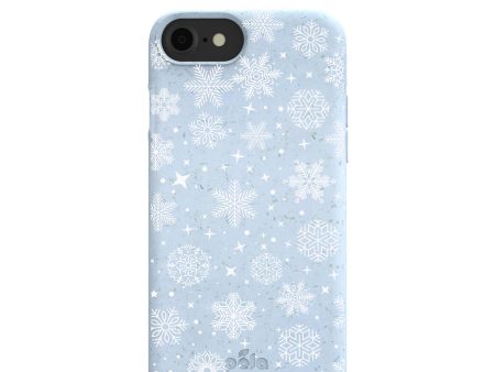 Powder Blue Let it Snow iPhone 6 6s 7 8 SE Case Supply