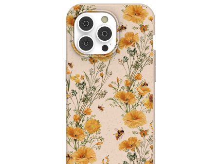 Seashell Vintage Bee iPhone 14 Pro Case Sale