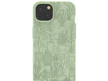 Sage Green Green Oasis iPhone 13 Case Discount