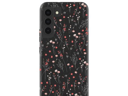 Black Night Garden Samsung Galaxy S22 Case For Discount