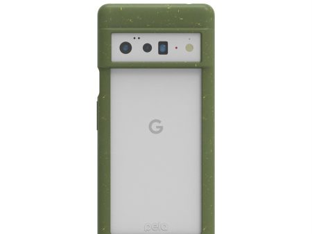 Clear Google Pixel 6 Pro Case with Forest Floor Ridge For Cheap