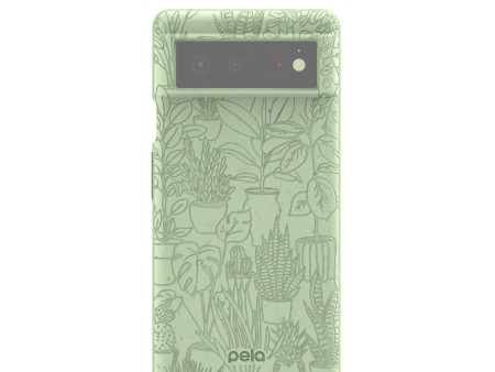 Sage Green Green Oasis Google Pixel 6 Case For Sale