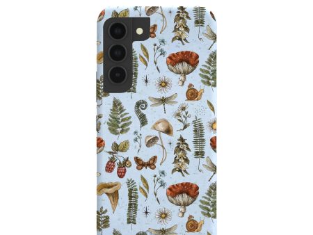 Powder Blue Nature walks Samsung Galaxy S22 Case Online now