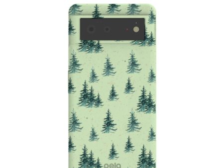 Sage Green Pine Season Google Pixel 6 Case Online