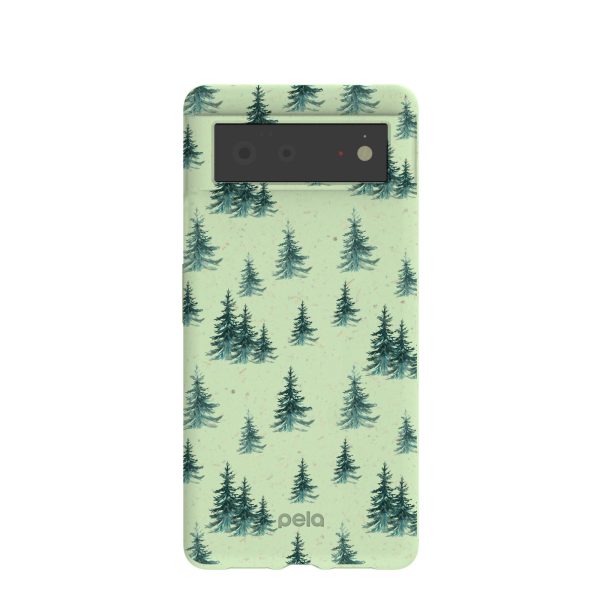 Sage Green Pine Season Google Pixel 6 Case Online