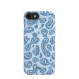 Powder Blue Melting Faces iPhone 6 6s 7 8 SE Case Fashion