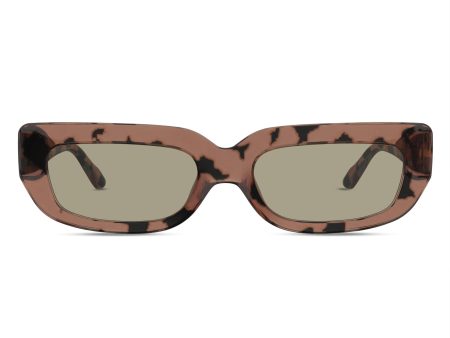 San Fran Slim Sunglasses in Pink Tortoise Cheap