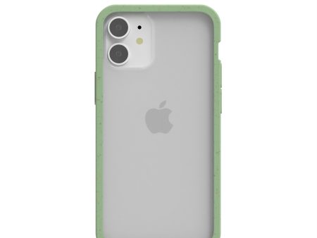 Clear iPhone 12 Mini Case with Sage Green Ridge Sale