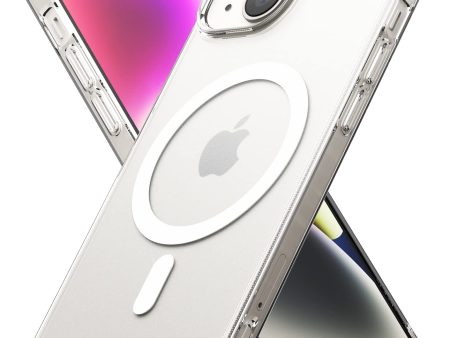 Apple iPhone 14 Back Cover Case | Fusion Magnetic - Matte Clear For Sale