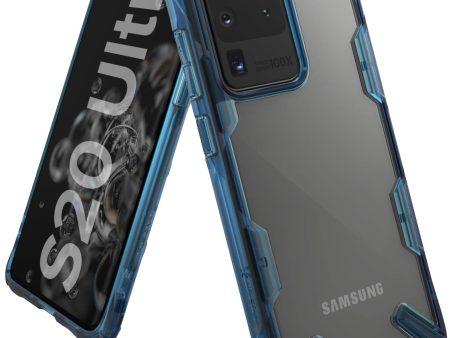 Samsung Galaxy S20 Ultra Back Cover Case | Fusion X - Space Blue on Sale