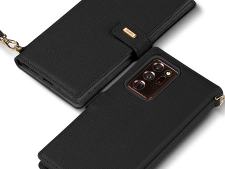 Galaxy Note 20 Ultra Case | Folio Signature Black Fashion