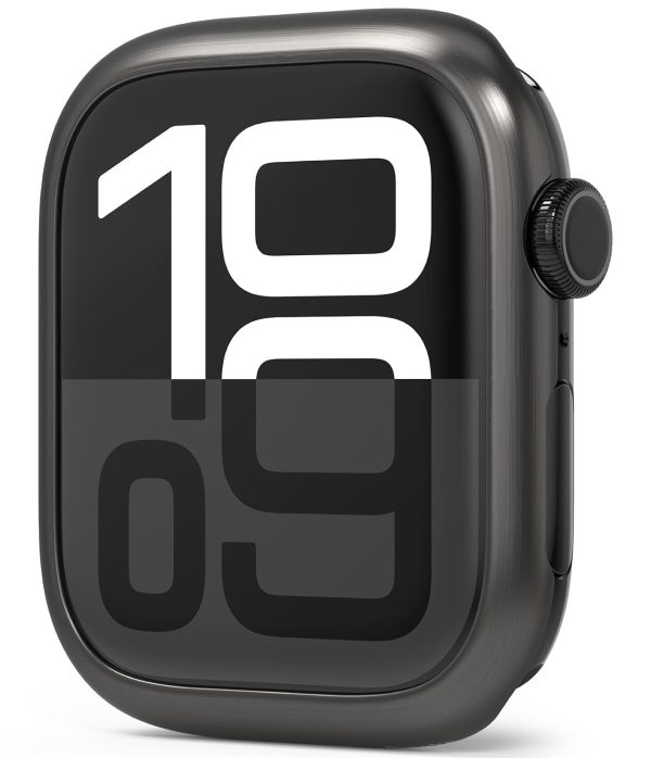 Apple Watch Series 10 42mm Case Bezel Styling 42-12 (ST) - Graphite For Discount