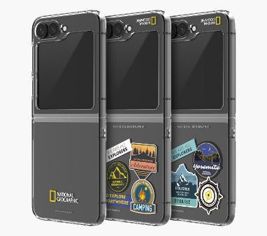 Nat Geo Galaxy Z Flip 6 Back Cover Case | Crystal Slim Fit Case V2 - Camping Online Hot Sale